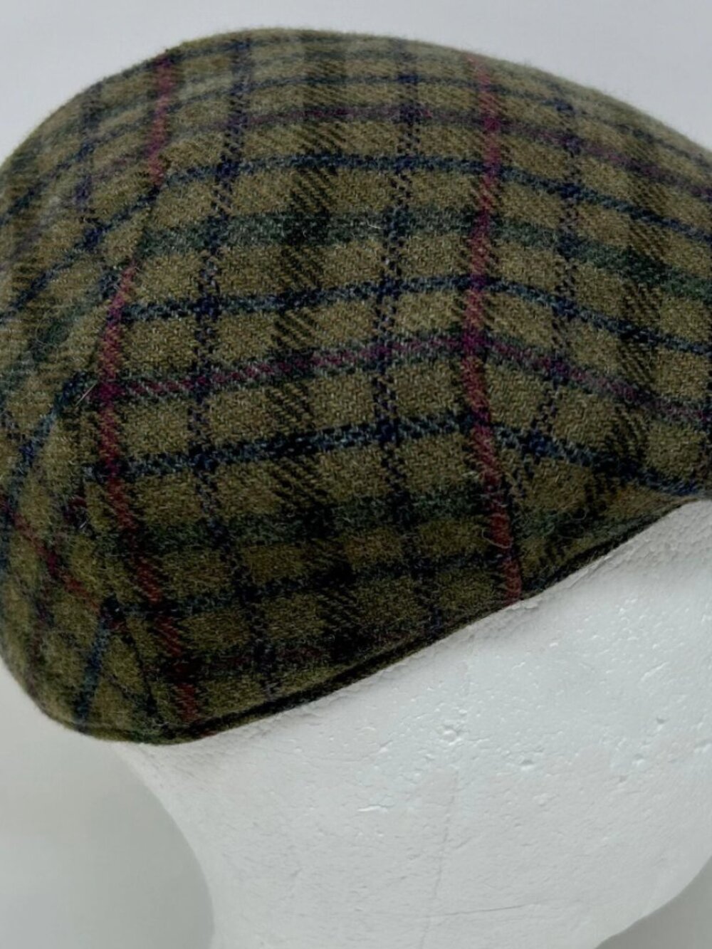 Goorin Bros Italy Glen Plaid Wool Newsboy Cap Alfonso D'Este Size 55  US 6 7/8 - Picture 14 of 14